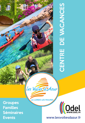 Dpliant Centre de Vacances - LES VOILES D'AZUR - La Londe-les-Maures