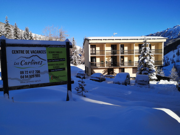 Centre de vacances pour s�jours scolaire � la neige  Les Carlines vars les claux Odel var Toulon