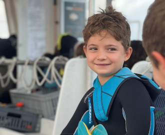 enfant colo 6 ans plong�e la londe var odel